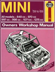 BOOK - CLASSIC MINI - WORKSHOP MANUAL 1959-69